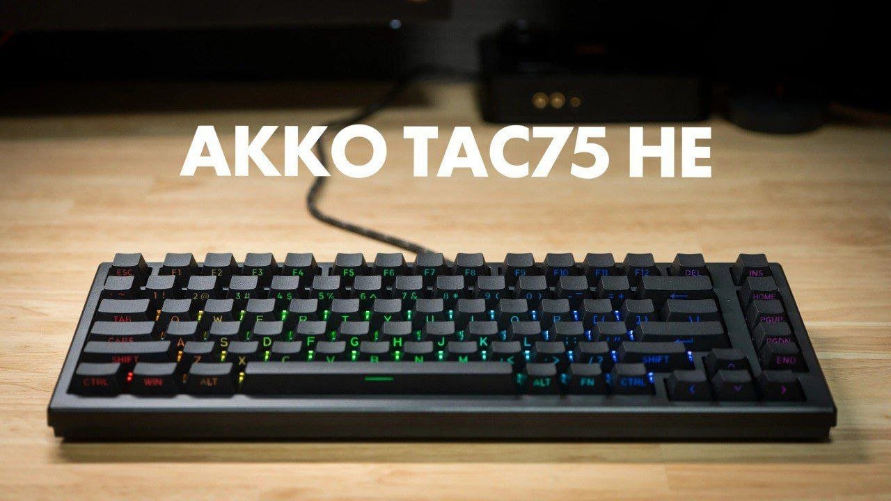 Teclado Magnético Akko Tac75 He 🇧🇷 DO BRASIL 🎮⌨️