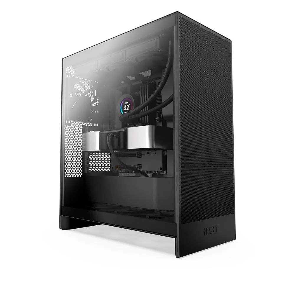 Gabinete Gamer NZXT H7 Flow V2 com 3 Fans 🖥️🎮