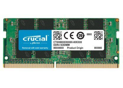 Memória RAM Verde 8GB DDR4 3200Mhz Crucial 🛒
