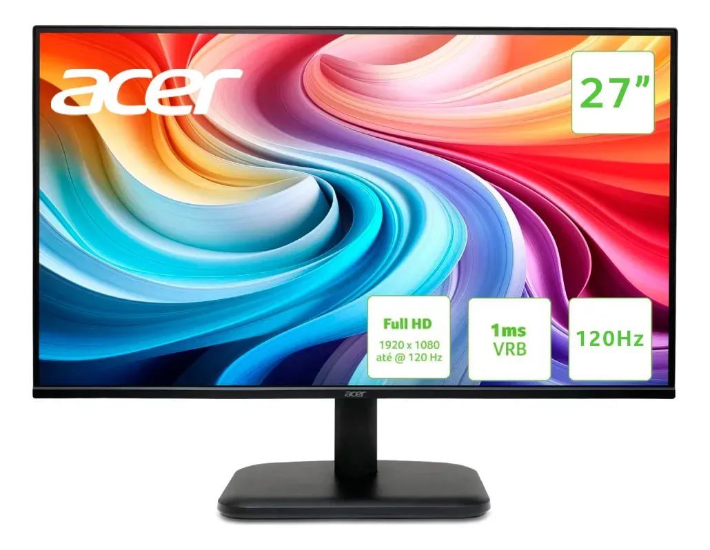 Monitor Acer Ek271 Gbi 27 Polegadas 💻🖥️