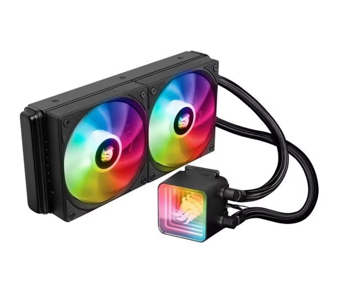 Water Cooler Pichau Aqua 240S • 240mm • ARGB • Preto 🧊💧