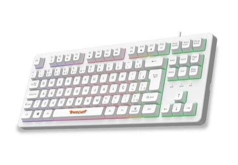 Teclado Gamer TGT M90B • Rainbow • ABNT2 • Branco ⌨️