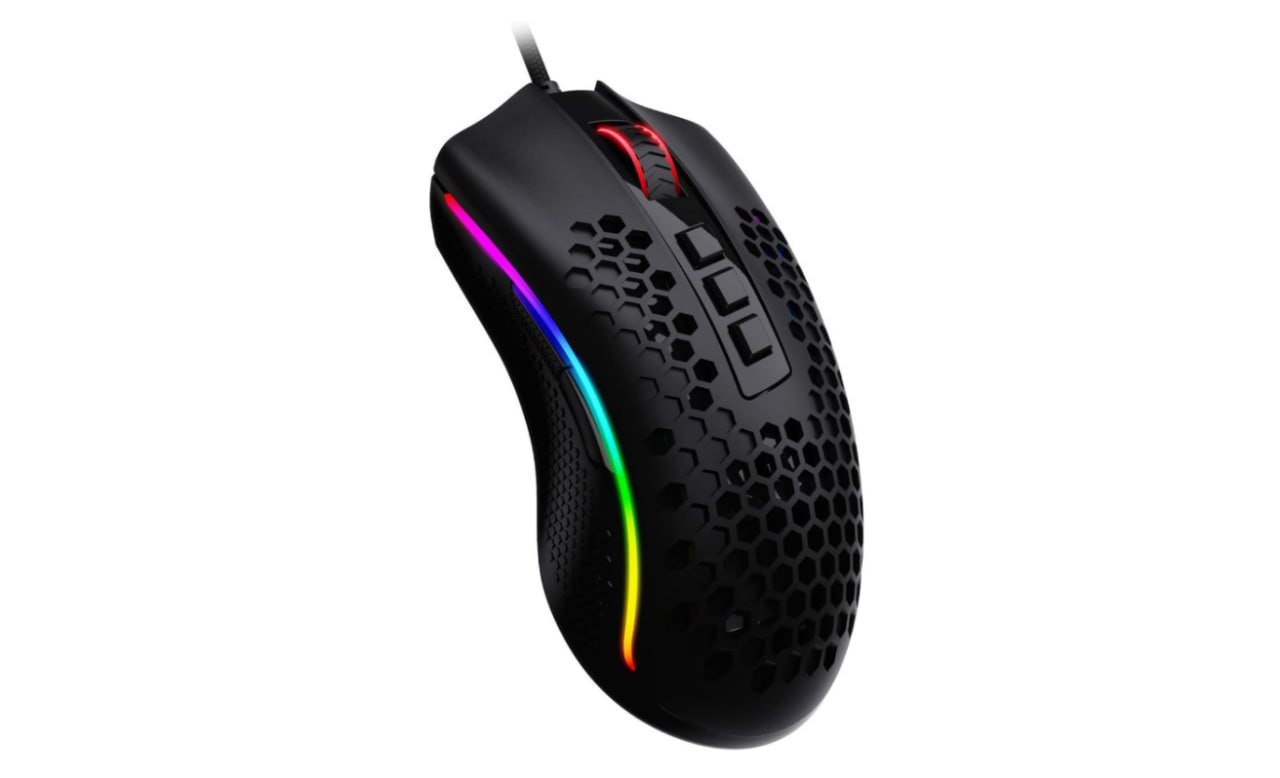Mouse Gamer Redragon Storm RGB (12400DPI/30G/Pixart PMW3327) - Preto 🖱️🎮