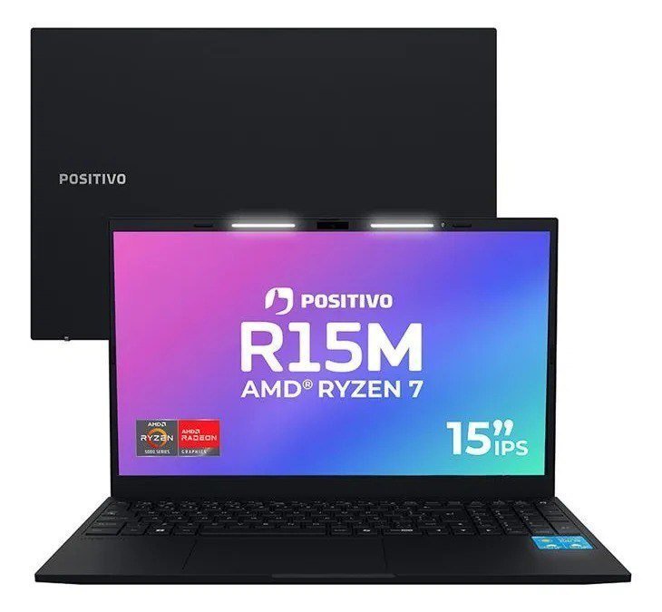 Notebook Positivo Vision R15m Ryzen 7-5825u (VERSÃO COM 16GB RAM) 🖥️🎉