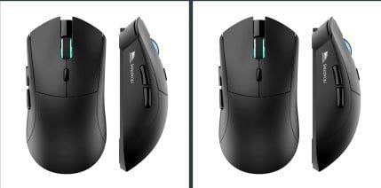 2 unidades - Mouse Gamer Sem Fio SMAILWOLF RS7 🖱️🎮
