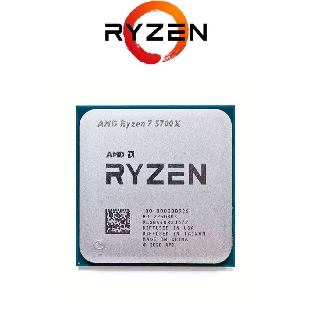 Processador Ryzen 7 5700x 3.4GHz (4.6GHz Max) - Novo Sem Caixa