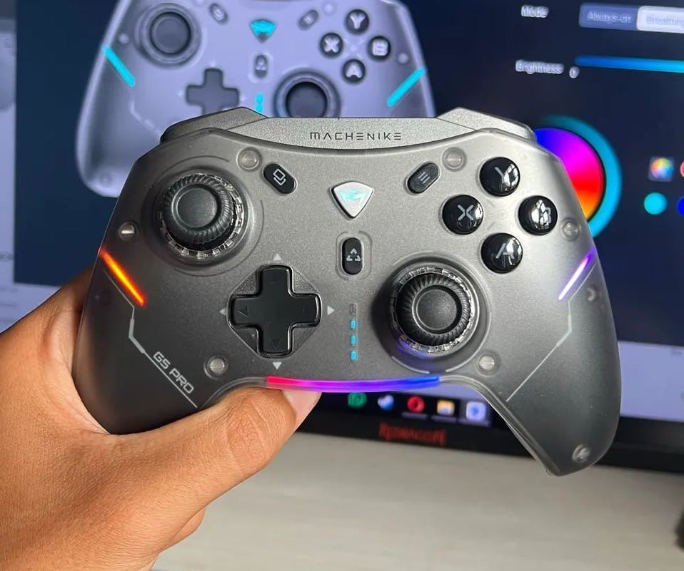 Controle Sem Fio Machenike G5 Pro Elite RGB 🕹️