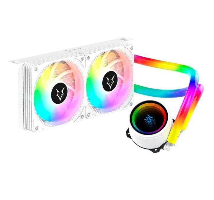 Water Cooler Husky Icy Comet, Iluminação ARGB, 240mm, AMD e Intel, Branco - HWT650BR 🧊🖥️