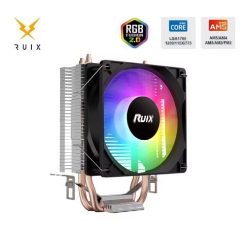 Air cooler Ruix X2000 90W TDP 2 unidades 🧊🖥️