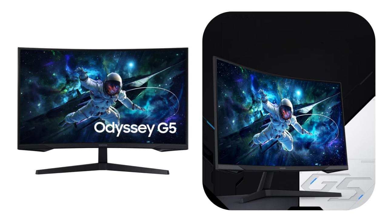 Monitor Gamer Samsung Odyssey G5 27" QHD 165Hz 1ms Freesync HDMI DP VA 🖥️🎮