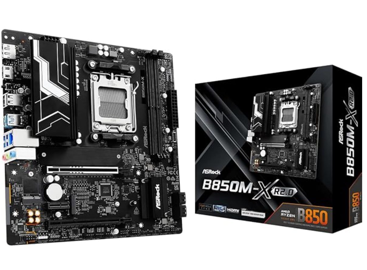 Placa Mãe Asrock B850M-X R2.0 AM5 DDR5 🛒