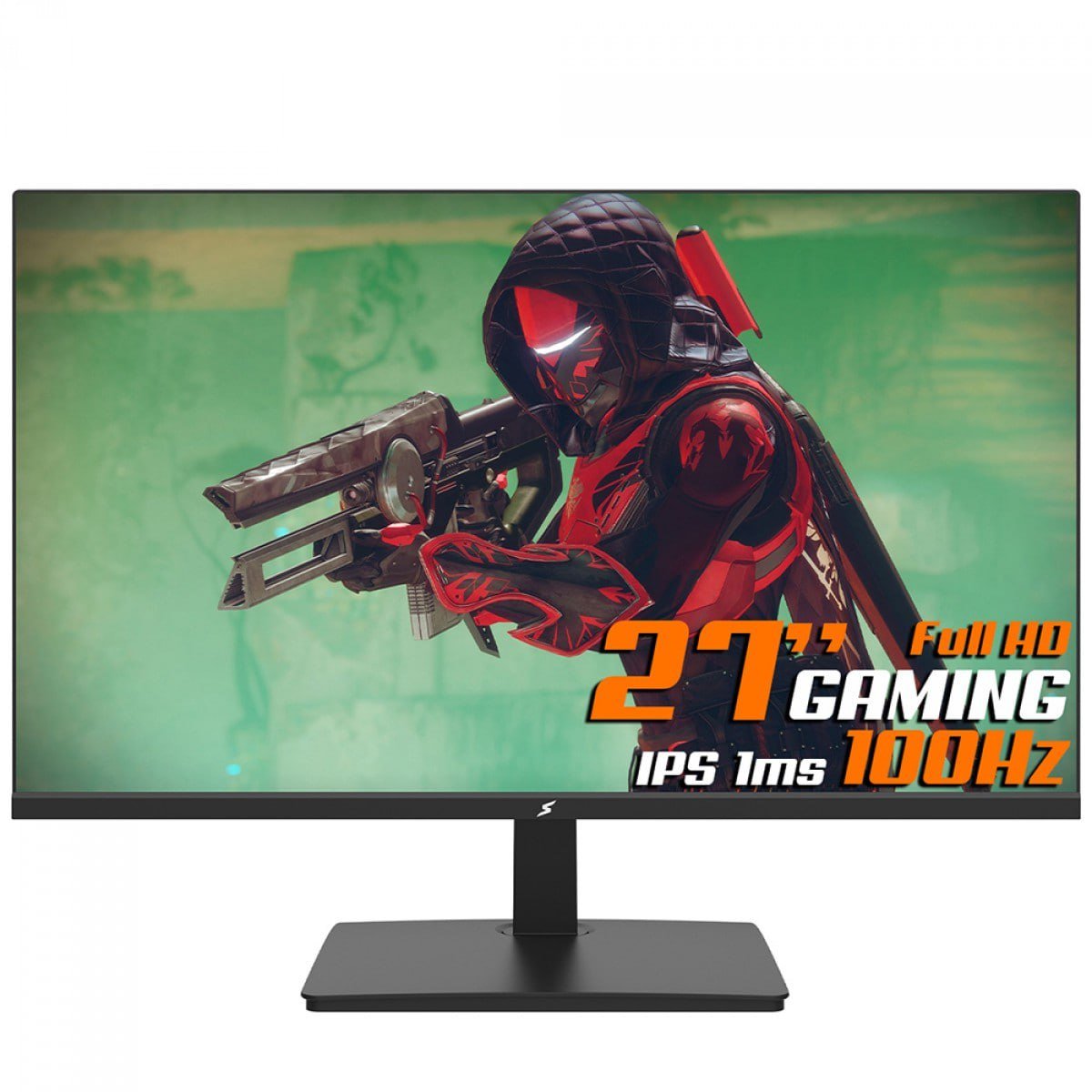 Monitor Gamer SuperFrame View, 27 Pol, Full HD, IPS, 1ms, 100HZ, FreeSync, HDMI/VGA, SFVFB-27100-FHD-PRO 🖥️🛒