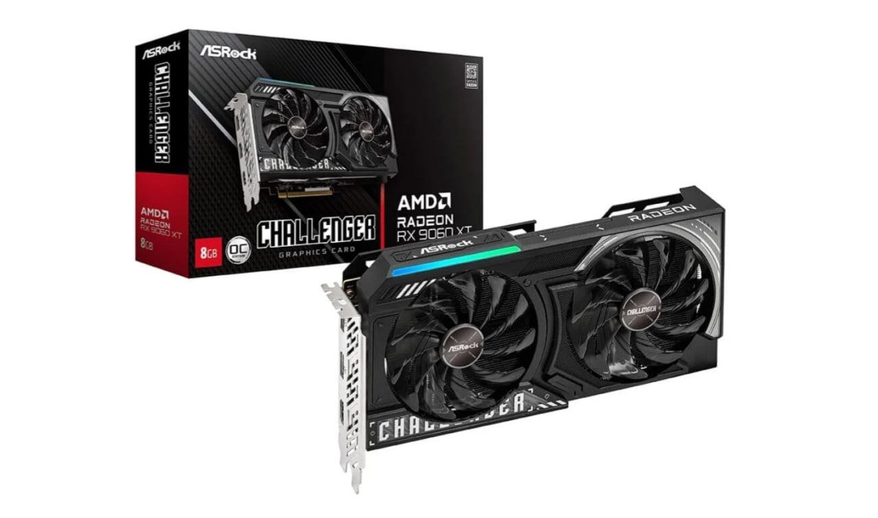 Placa de Vídeo ASRock RX 9060 XT CL 8GO AMD Radeon, 8GB 🖥️🎮