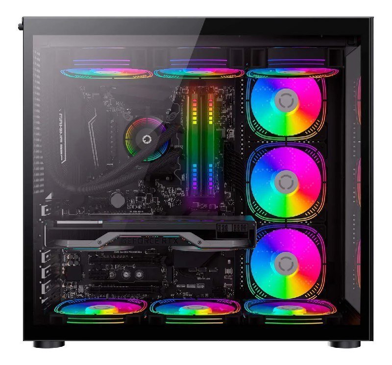 Gabinete Gamemax Mid Tower ATX Vidro Lucent Preto 🖥️