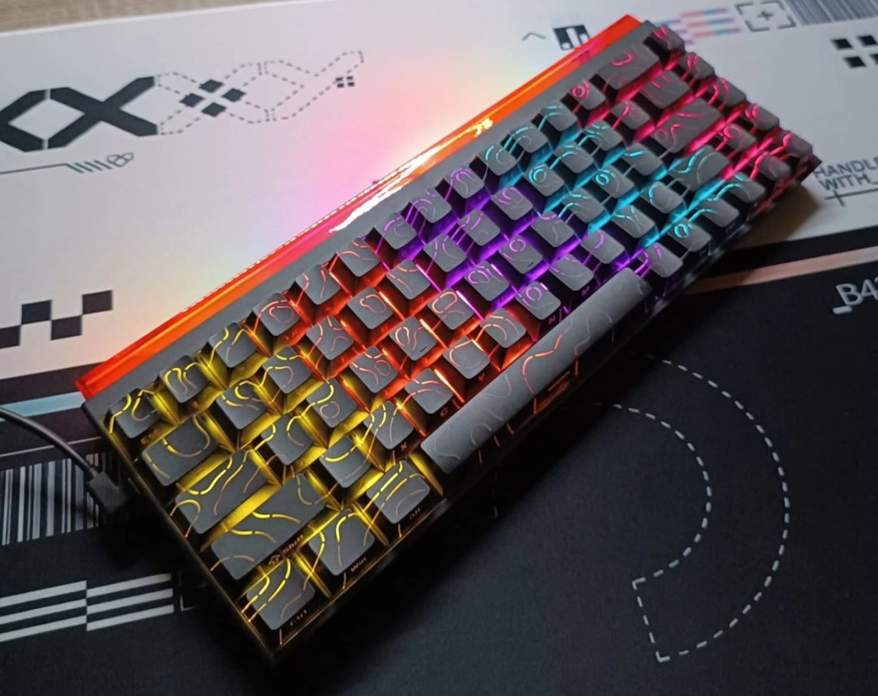 Teclado Mecânico Ajazz NK68 ⌨️🖥️