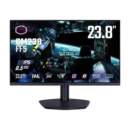 Monitor Gamer Cooler Master 23.8 Full HD, 144 Hz, 0.5ms, HDMI e DisplayPort, DCI-P3 de 90%, HDR - CM 🖥️🎮
