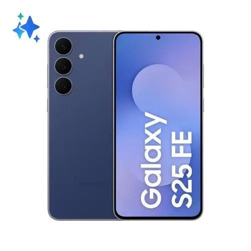 Smartphone Galaxy S25 FE 128GB 8GB Samsung (Preto, Azul e Azul Marinho) 🛒📱