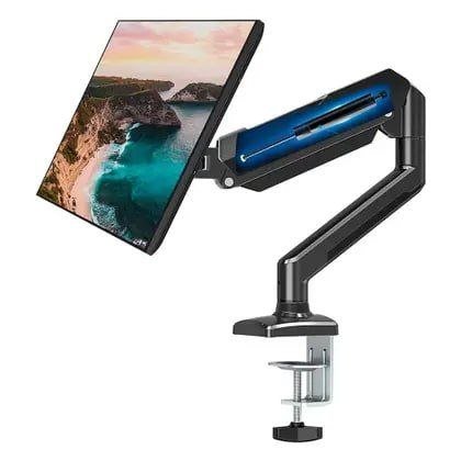 Suporte De Mesa Articulado Pistão A Gas F80 - North Bayou 🖥️🛒