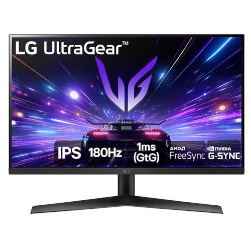 Monitor Gamer LG UltraGear 27” 27GS60F-B IPS Full HD 180Hz 1ms (GtG) NVIDIA® G-SYNC® AMD FreeSync™ HDR10 sRGB 99% HDMI DisplayPort 🖥️🎮