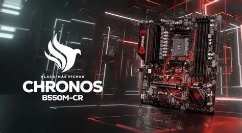 Placa Mãe Pichau Chronos B550M-CR PCI 4.0