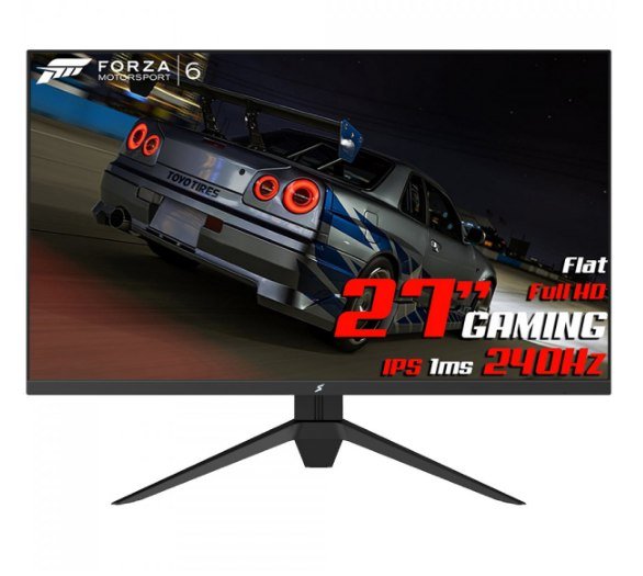 Monitor Gamer SuperFrame Precision, 27 Pol, Full HD, Fast IPS, 240Hz, 1ms, RGB, FreeSync, HDR, HDMI/DP, SFPFB-27240-FHD-PRO 🖥️🎮