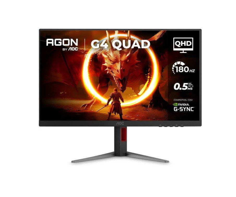 Monitor Gamer AOC Agon Quad 27" de 180Hz - Q27G4F 🖥️🎮