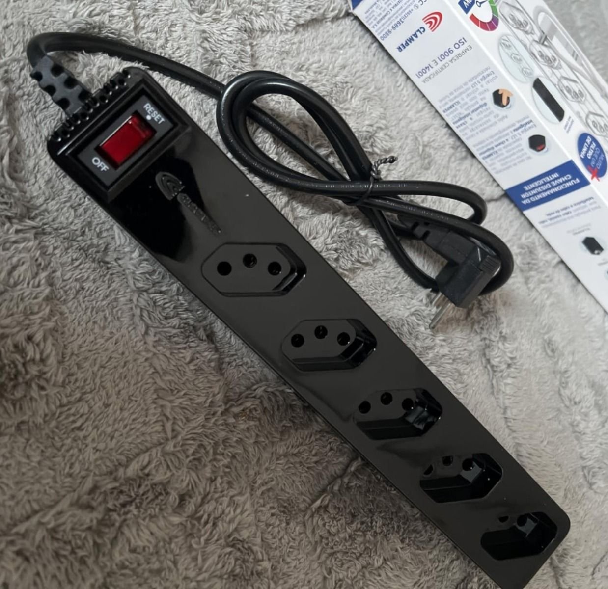 Filtro de Linha iClamper Energia 5 LCF ⚡🔌