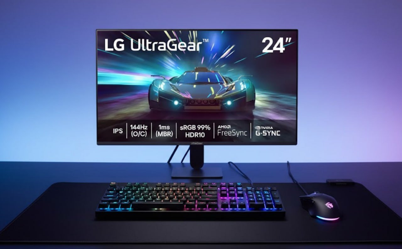 Monitor Gamer 24 Ultragear 24g411a-b 144hz Full Hd 1ms LG Preto Bivolt 🖥️🎮