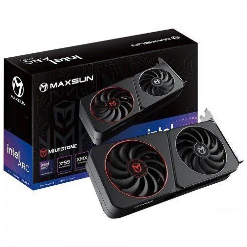 Placa De Vídeo Maxsun Intel Arc B570 Milestone 10GB GDDR6 Xess Ray Tracing 🖥️🎮