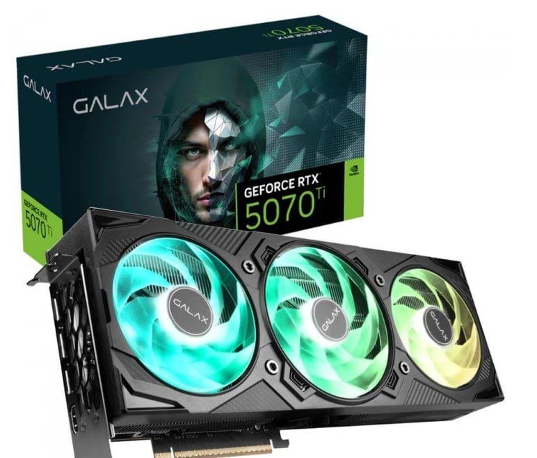Placa de Vídeo RTX 5070 Ti 16GB GALAX 🔥💻🎮