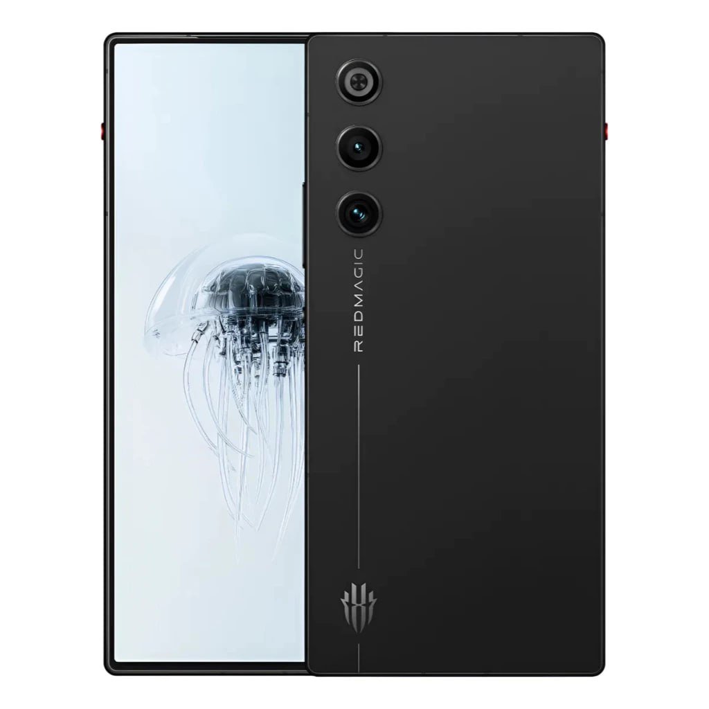 REDMAGIC 10 Air Celular Gamer, 12+256 Preto/Branco/Laranja, Tela de 6,8”, 120Hz, 6000mAh, Google Gemini AI, NFC 🎮📱