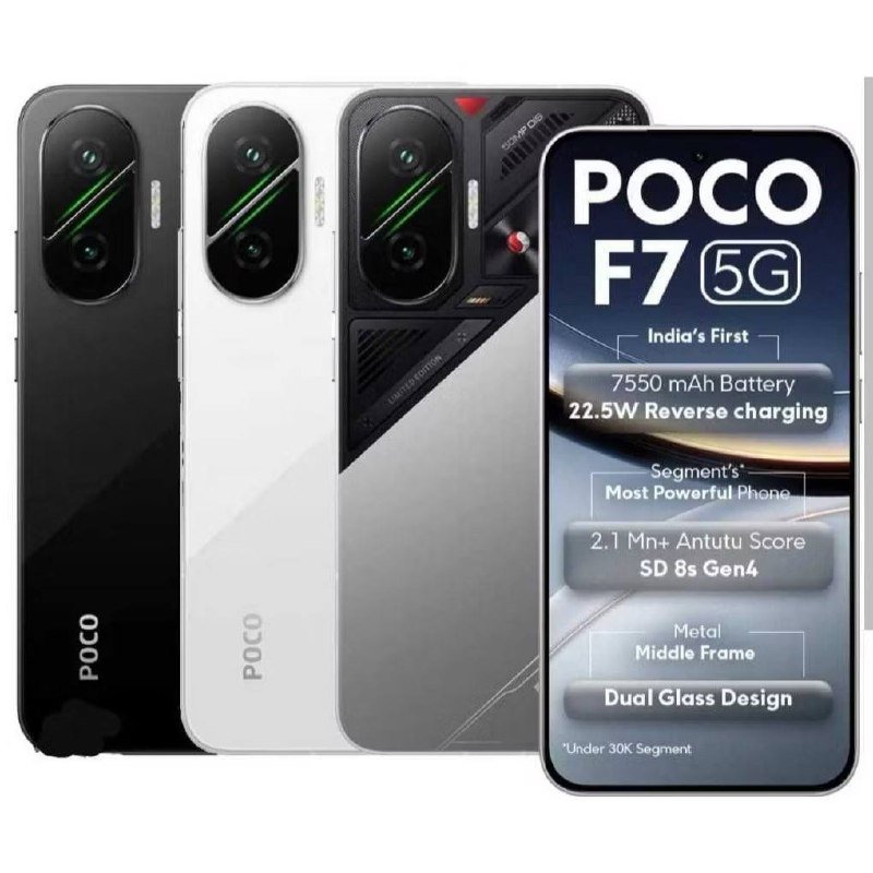 Novo Xiaomi POCO F7 5GB 12/512 OU 12/256 🛒📱