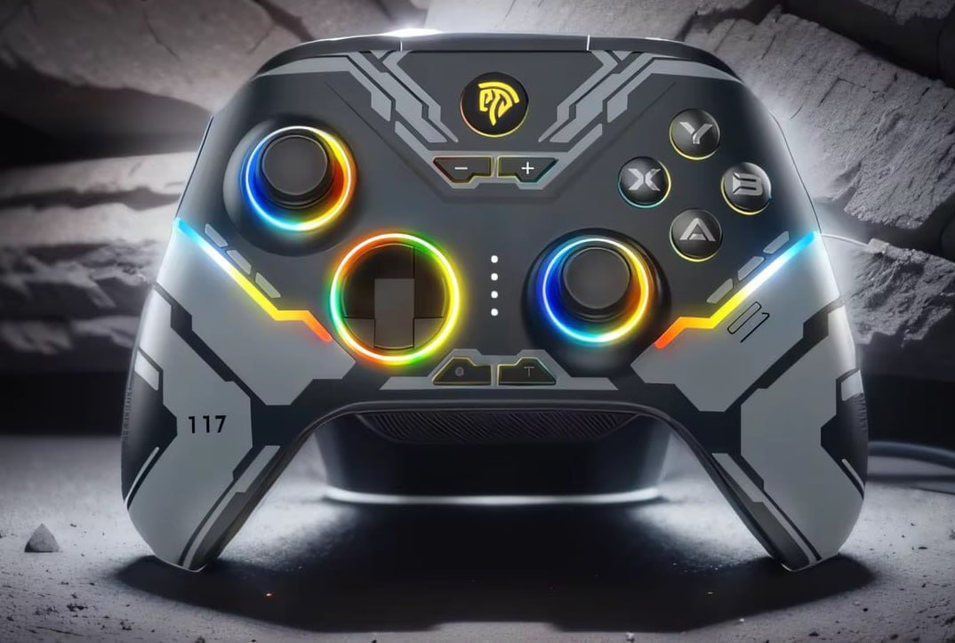 Controle Sem Fio EasySMX X15 RGB, Hall Effect 🎮🕹️