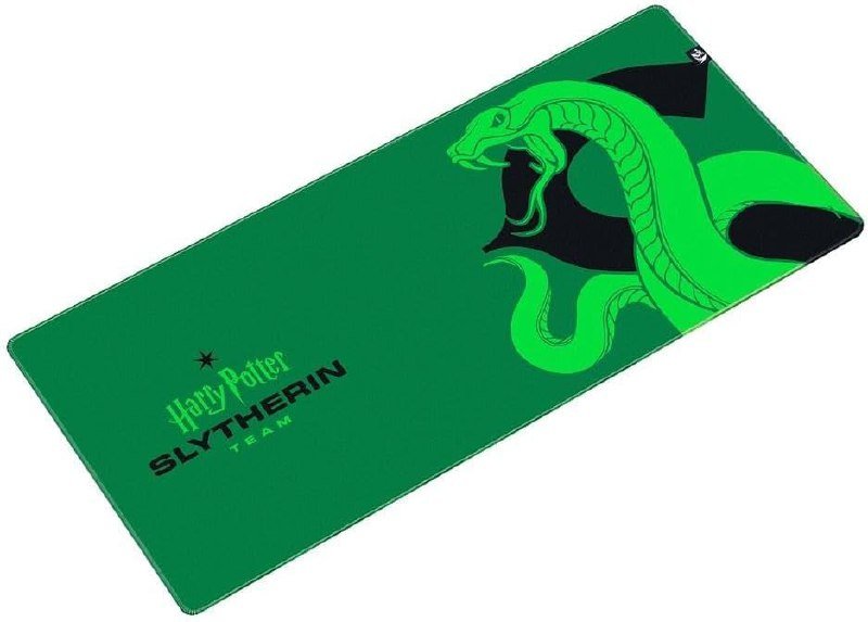 Mouse Pad Redragon Harry Potter Sonserina Special Edition Verde Tamanho L 900x400x4mm 🧙🖱️