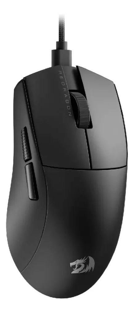 Mouse Redragon Ultra Light K1ng M724 1k Hz preto com fio 🖱️