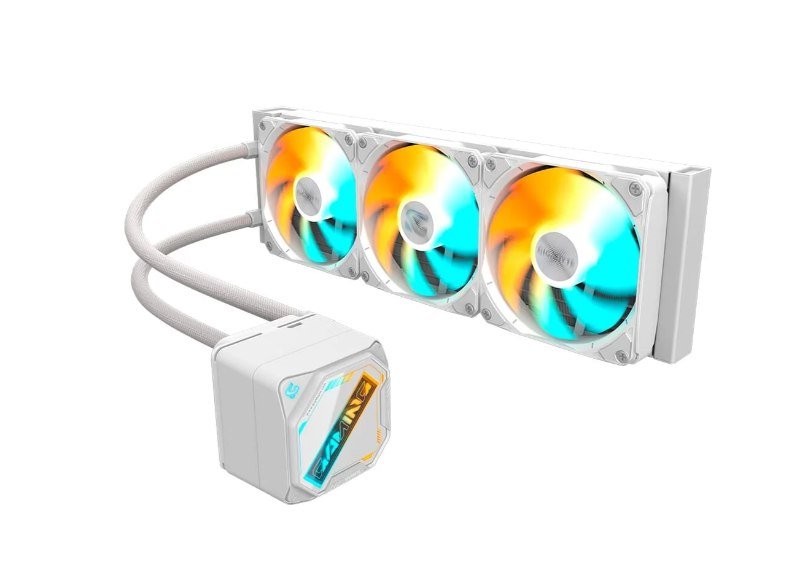 Water Cooler Gigabyte Gaming 360, RGB, 360mm, AMD e Intel, Branco 🧊❄️🖥️