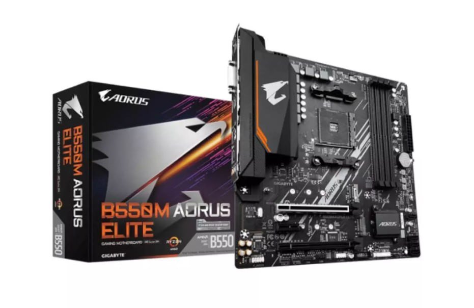 Placa Mãe Gigabyte B550M AORUS Elite, Chipset B550, AMD AM4, mATX, DDR4