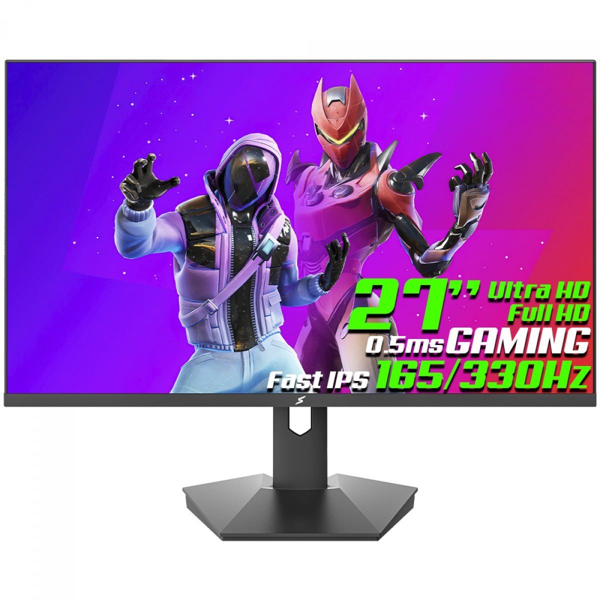 Monitor Gamer SuperFrame VisionX, 27 Pol, Dual Mode, 4K Ultra HD 165Hz / Full HD 330Hz, Fast IPS, 0.5ms, HDR 🖥️🎮