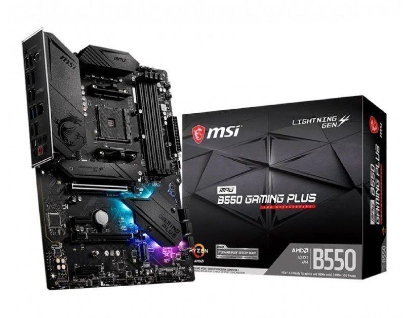 Placa-Mãe MSI MPG B550 Gaming Plus, AMD AM4 🖥️