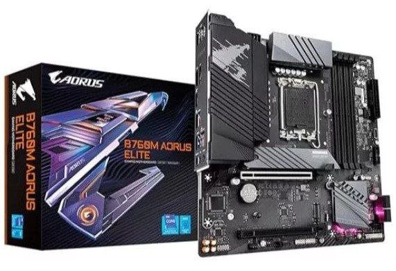 Placa Mãe Gigabyte B760M Aorus Elite, Chipset B760, Intel LGA 1700, mATX, DDR5 🖥️🛒
