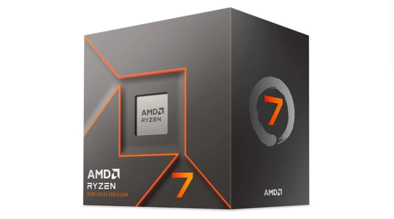 Processador AMD Ryzen 7 8700F, 4.1 GHz (5.0 GHz Max Turbo), Cache 24MB, 8 Núcleos, 16 Threads, AM5 - 100-100001590BOX