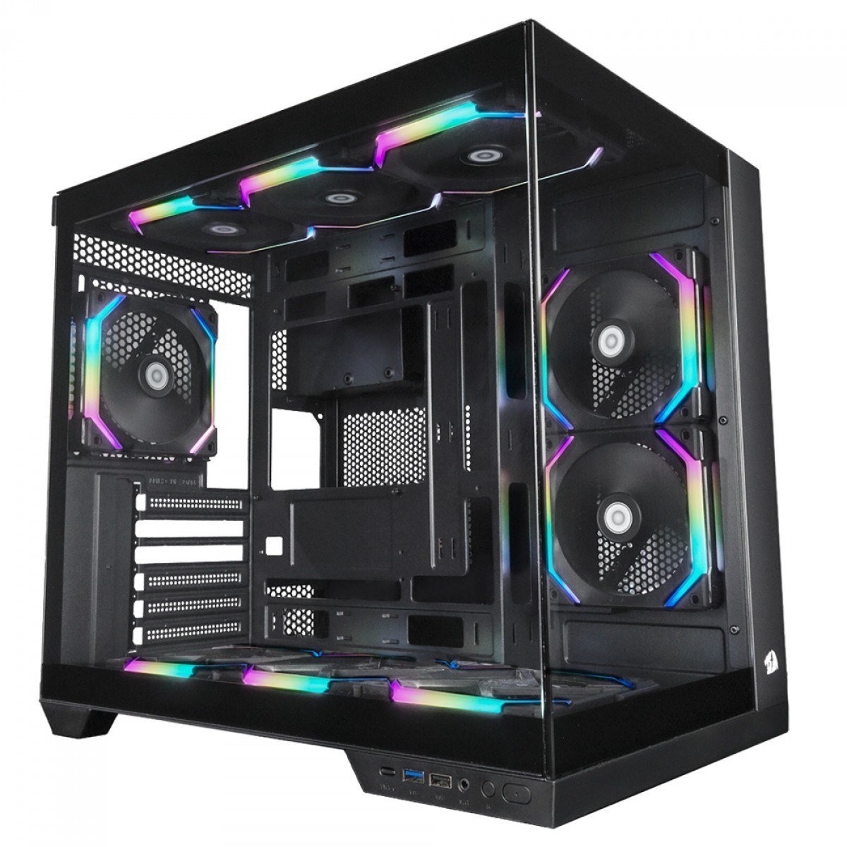 Gabinete Gamer Redragon Wideload Pro - Mid Tower, USB 3.0+2.0 🖥️🎮