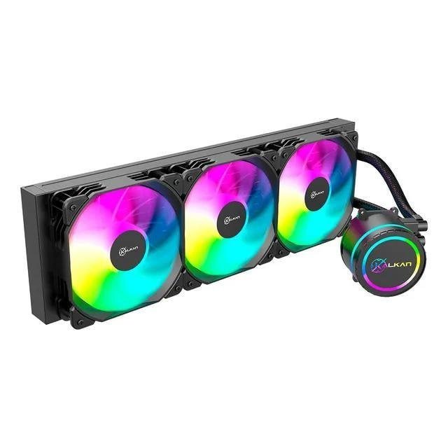 Water Cooler Kalkan Iota 360mm Argb Amd/intel Preto Klk00046 💻❄️