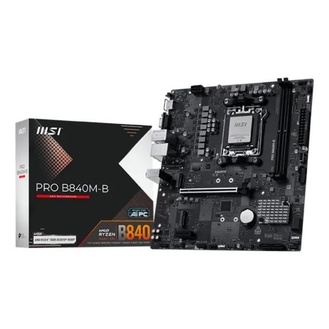 Placa-mãe Msi Pro B840m-b Am5 Preto