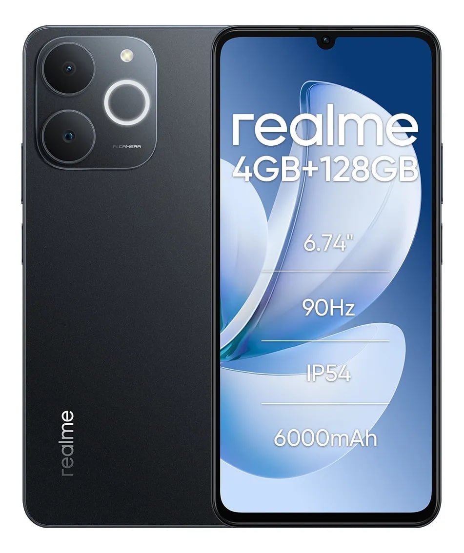 Smartphone realme Note 70s 128gb 4gb Ram - Preto 🛒📱