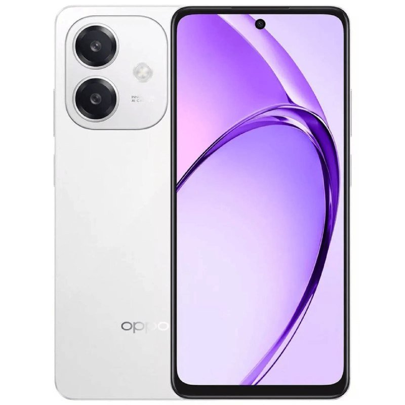 Smartphone OPPO A60 256GB 8GB RAM 50MP AI Câmera Bateria 5100 mAh 45W Branco 🛒📱