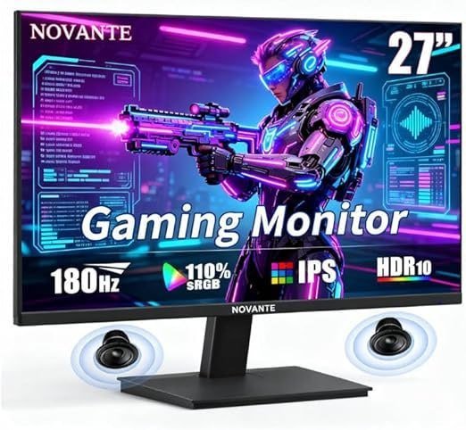 Monitor Gamer IPS 27 Polegadas, Full HD 1920x1080, 180Hz 🖥️🎮
