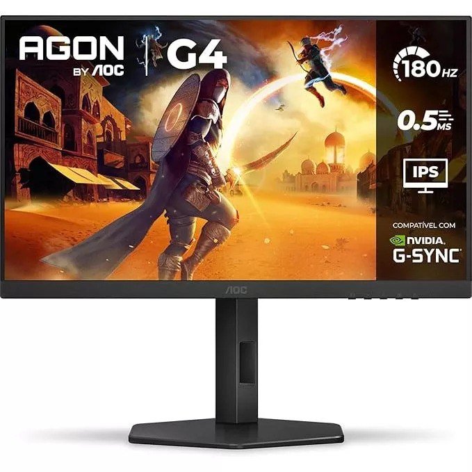 Monitor Gamer AOC 27" G4 Full HD IPS 180Hz 0.5ms HDR 🖥️🎮