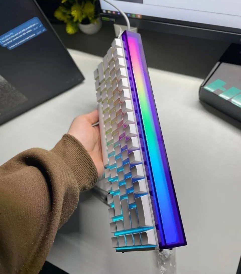 Teclado Magnético Aula Hero 68 He, Rapid Trigger, 8000Hz 🇧🇷⌨️