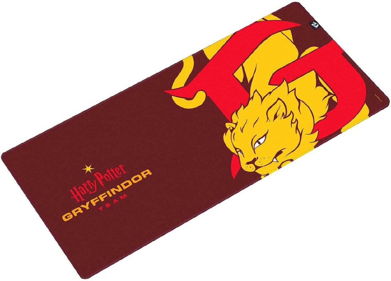 Mouse Pad Redragon Harry Potter Grifinória Special Edition Vermelho Tamanho L 900x400x4mm Tecido HP-939 🖱️🧙‍♂️